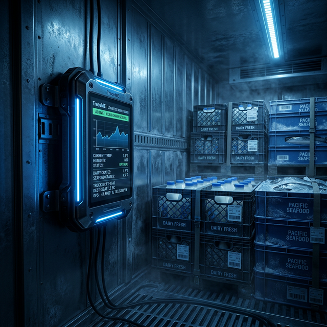 Cold chain tracking and monitoring Use Case