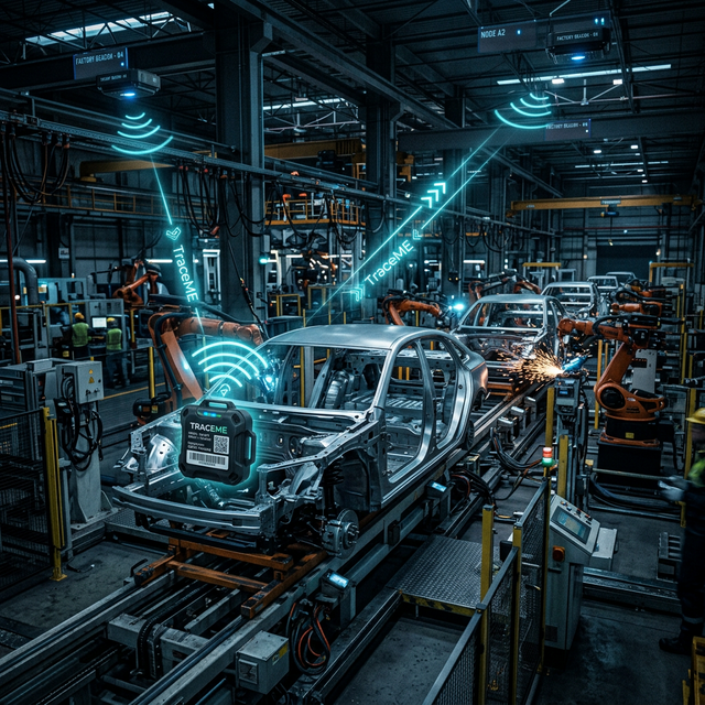 RF Indoor-positioning solution Use Case