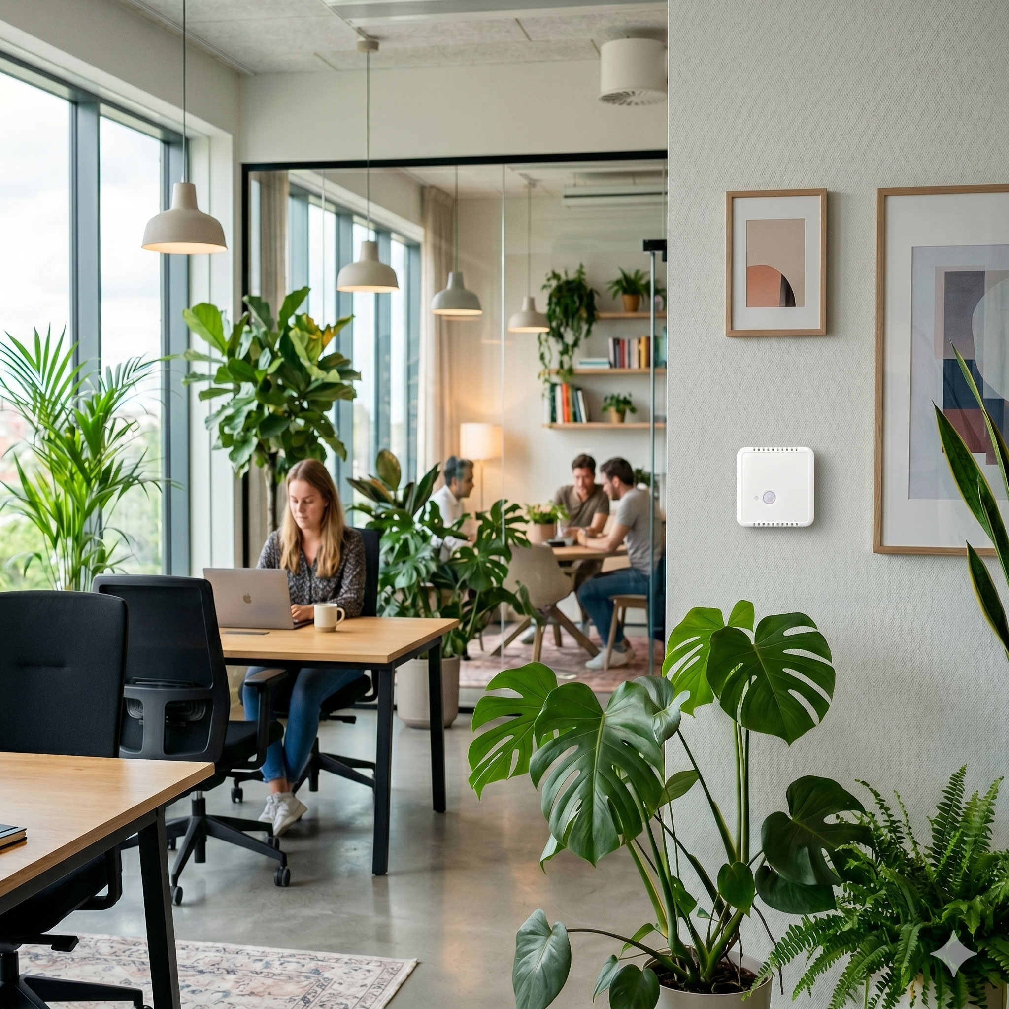Measuring indoor CO2 & air quality Use Case